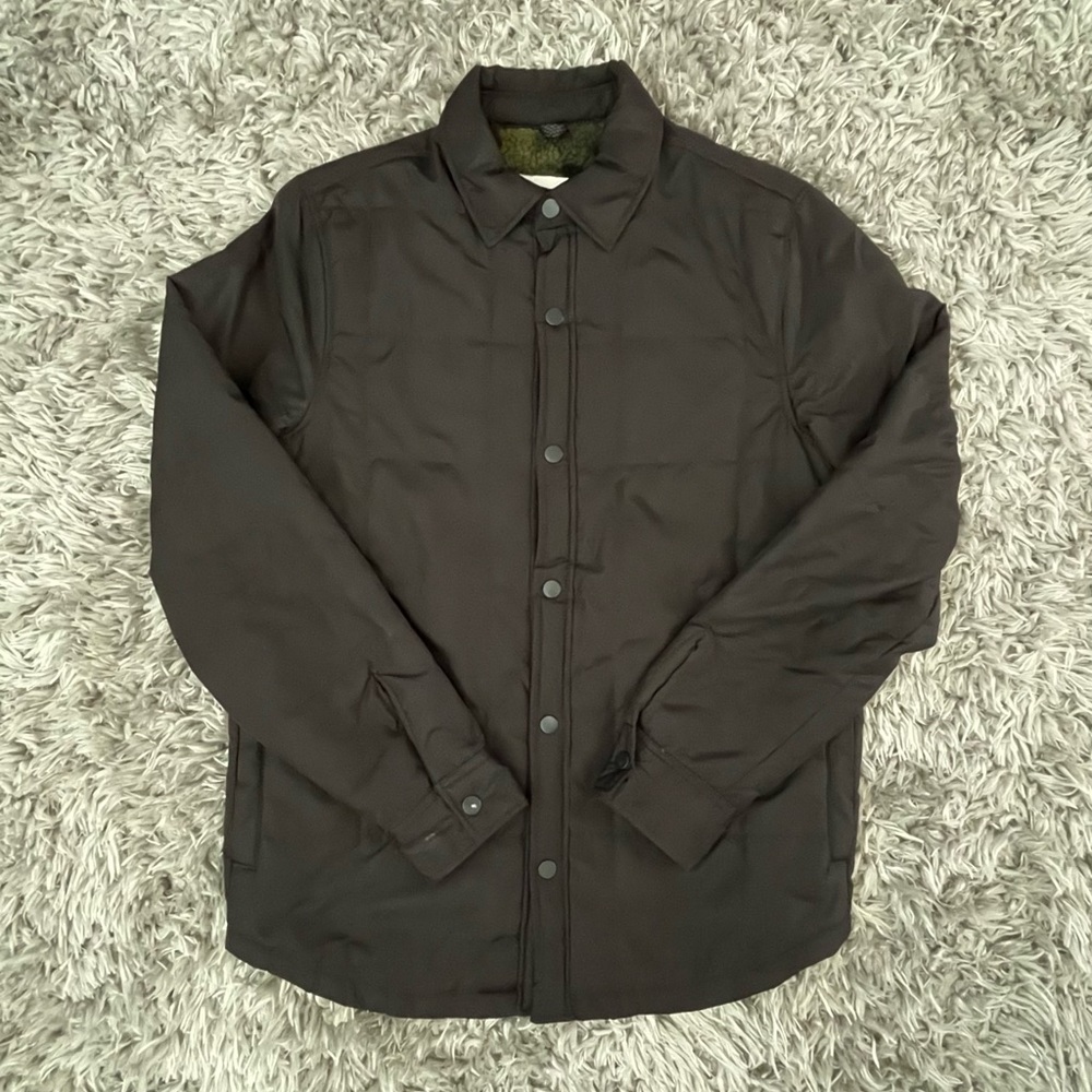 Old Navy Polyester Jacket with fleece camo lining